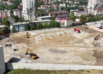 Počela gradnja Lidla na mjestu srušenog simbola bh. grada