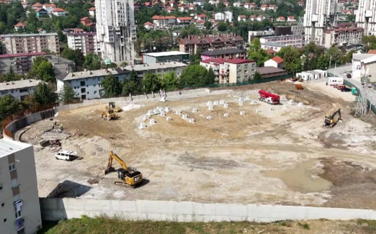 Počela gradnja Lidla na mjestu srušenog simbola bh. grada