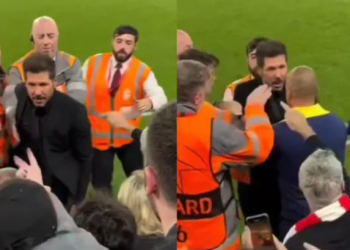 Diego Simeone poludio i obračunao se s navijačima