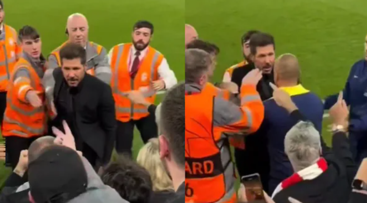 Diego Simeone poludio i obračunao se s navijačima