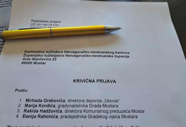 Kordić, Rahimić, Hadžović i Grebović dobili kaznene prijave