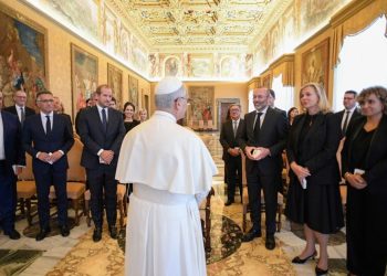 Željana Zovko na audijenciji kod Pape Lava XIV.