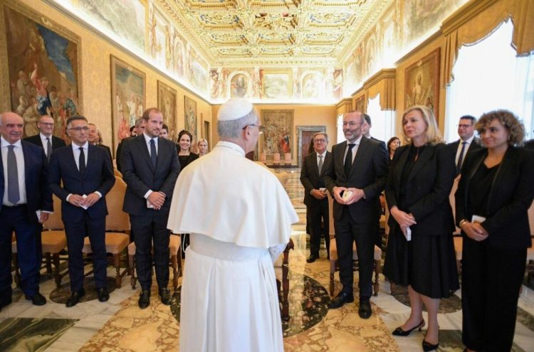 Željana Zovko na audijenciji kod Pape Lava XIV.