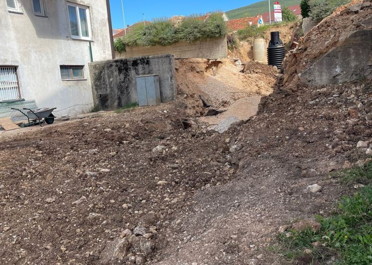 Radovi na izgradnji kanalizacije u užem središtu Posušja