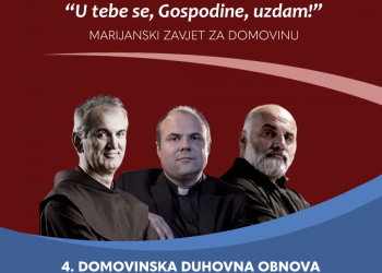 Međugorje: Fra Jozo Grbeš, don Damir Stojić i pater Ivan Ike Mandurić predvode Domovinsku duhovnu obnovu