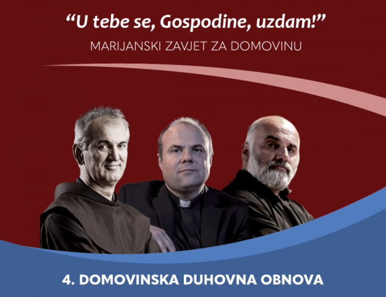 Međugorje: Fra Jozo Grbeš, don Damir Stojić i pater Ivan Ike Mandurić predvode Domovinsku duhovnu obnovu