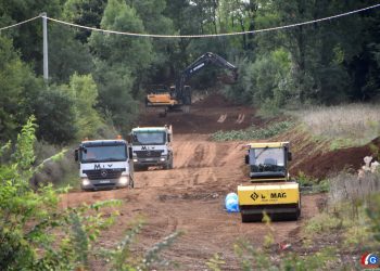 Radovi na Južnoj obilaznici u Grudama u punom zamahu