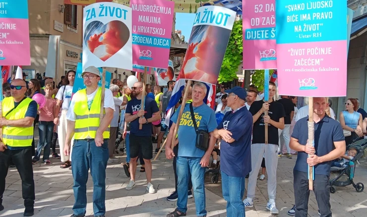Dva suprotna Hoda u Hrvatskoj danas: Hod za život i hod za slobodu