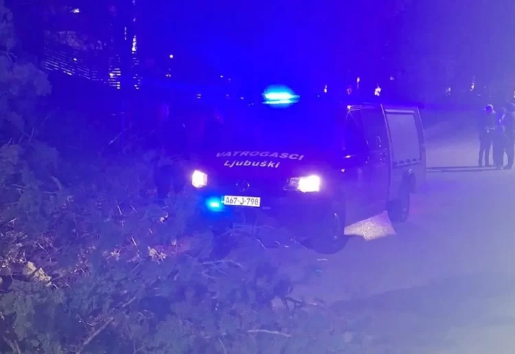 Požar u obiteljskoj kući u Grabu kod Ljubuškog