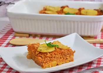 Složenac s krumpirom i rižom