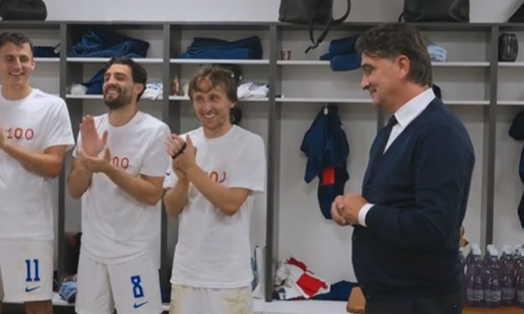 (VIDEO) Vatreni doveli izbornika Zlatka Dalića na rub suza radosnica