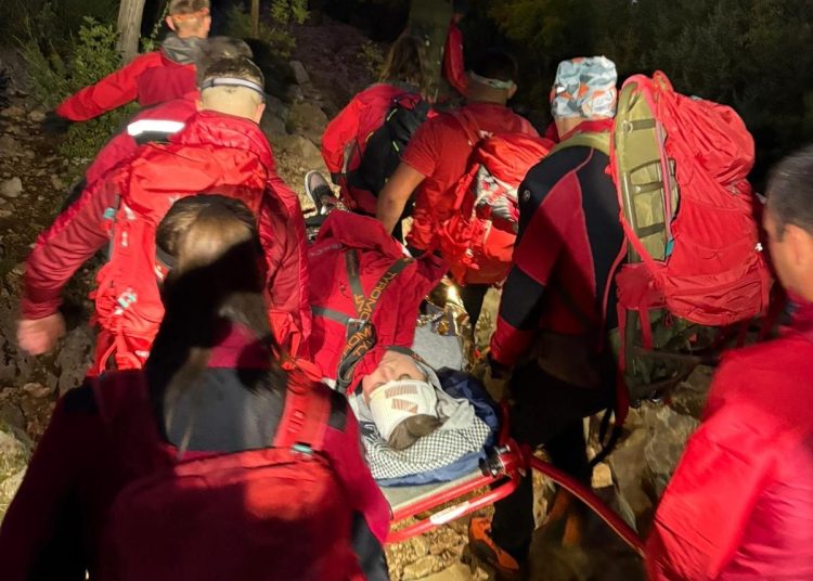 Ozljeđena hodočasnica spašena na Križevcu u Međugorju