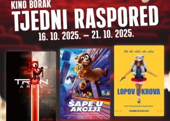 Kino Borak Široki Brijeg: Oduševljenje i Raznolika Ponuda Filmova za Ovaj Tjedan