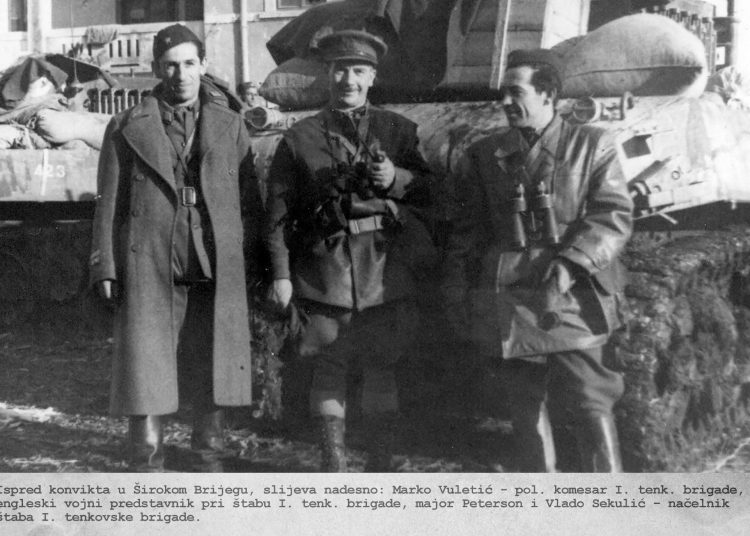 Fotografije iz povijesti: Partizanske jedinice prije i nakon borbi za Široki Brijeg u veljači 1945. godine.