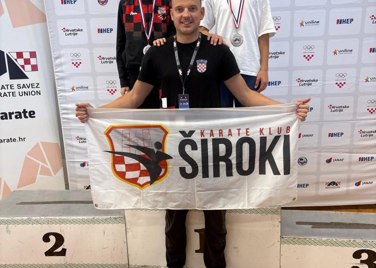 Veliki uspjeh Karate kluba Široki: Dva naslova viceprvaka i bronca na Prvenstvu Hrvatske