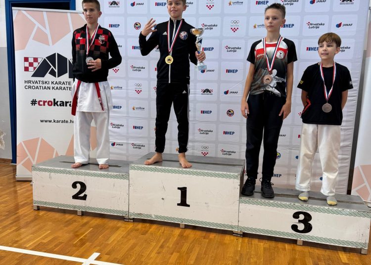 Veliki uspjeh Karate kluba Široki: Dva naslova viceprvaka i bronca na Prvenstvu Hrvatske