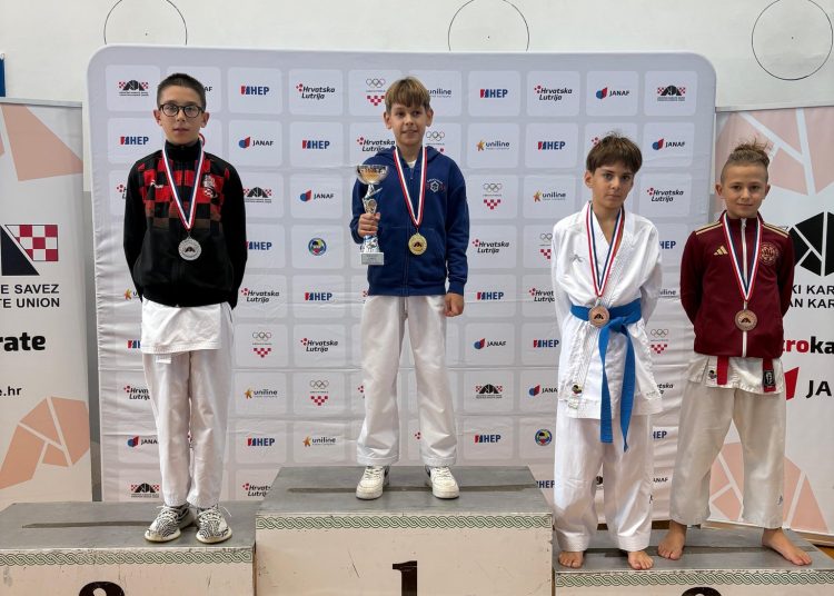 Veliki uspjeh Karate kluba Široki: Dva naslova viceprvaka i bronca na Prvenstvu Hrvatske