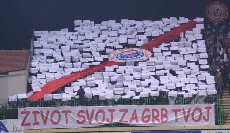 Evo kakvu su poruku poslali Ultrasi pred utakmicu sa Širokim Brijegom