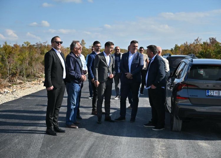 Evo kako napreduju radovi na cesti Posušje – Aržano