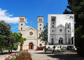 Iz prošlosti Širokog Brijega: Fotografija pročelja crkve stara oko 90 godina