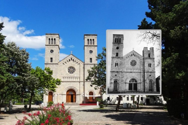 Iz prošlosti Širokog Brijega: Fotografija pročelja crkve stara oko 90 godina