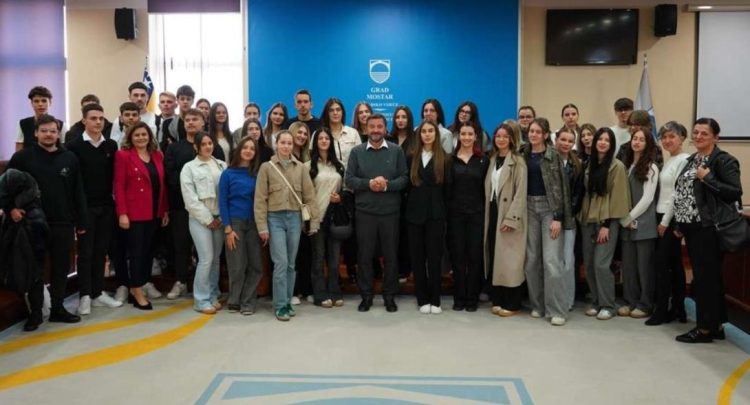 Gradonačelnik Kordić podržao projekte mostarskih srednjoškolaca