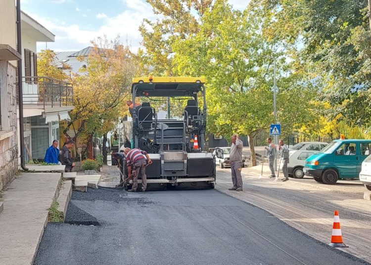 Obavijest za vozače u Širokom Brijegu: Počelo je asfaltiranje niz Brig