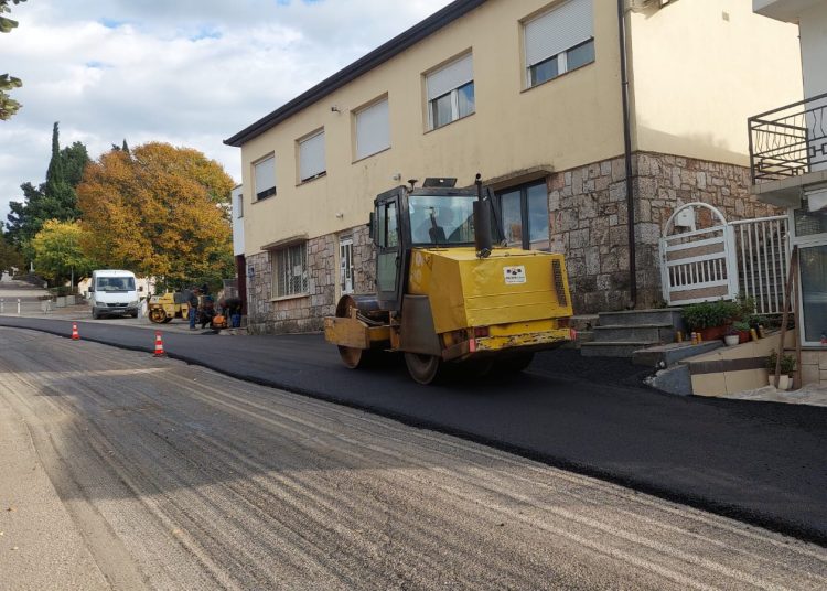 Obavijest za vozače u Širokom Brijegu: Počelo je asfaltiranje niz Brig