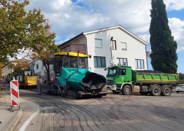 Obavijest za vozače u Širokom Brijegu: Počelo je asfaltiranje niz Brig