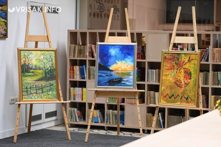 Široki Brijeg: Otvorena izložba “Unutarnji svjetovi” autorice Anđelke Hrkać