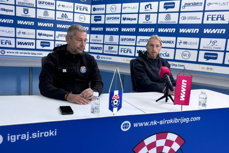 NK Široki Brijeg najavio utakmicu protiv Veleža, Klafurić optimističan
