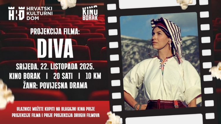 Povijesna drama „Diva” stiže na veliko platno u Širokom Brijegu