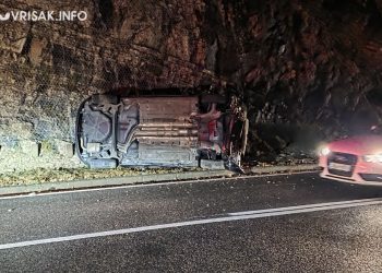 Prevrnuo se automobil na cesti Jablanica – Mostar