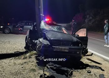 Prometna nezgoda kod Posušja: Mercedes završio oštećen, vozač ozlijeđen