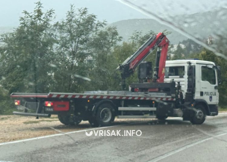 Prometna nezgoda u Širokom Brijegu: Intervenirao i policijski pauk