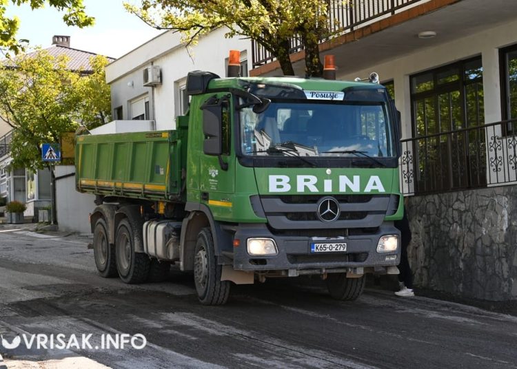 Široki Brijeg: Evo u kojoj su fazi radovi na cesti kod Gradske mrtvačnice