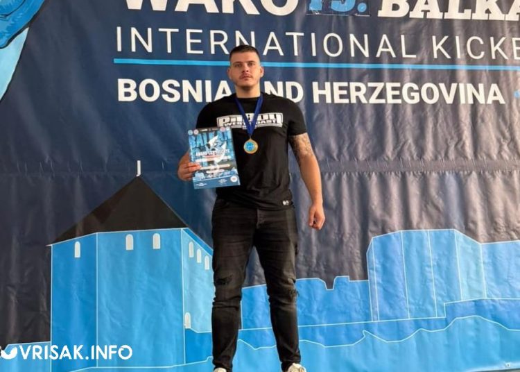 Širokobriježanin Antonio Lasić prvak Balkana u kickboxu