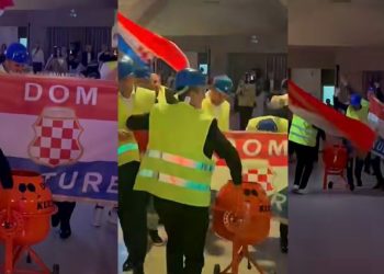 Spektakl u Stocu: Mladoženjina ekipa ušla u salu s mješalicom punom vina