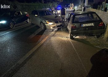 Teška nesreća kod Mostara: U sudaru tri vozila ozlijeđene dvije osobe