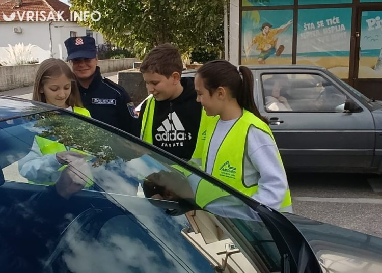 Učenici Prve osnovne škole Široki Brijeg patrolirali s policijom