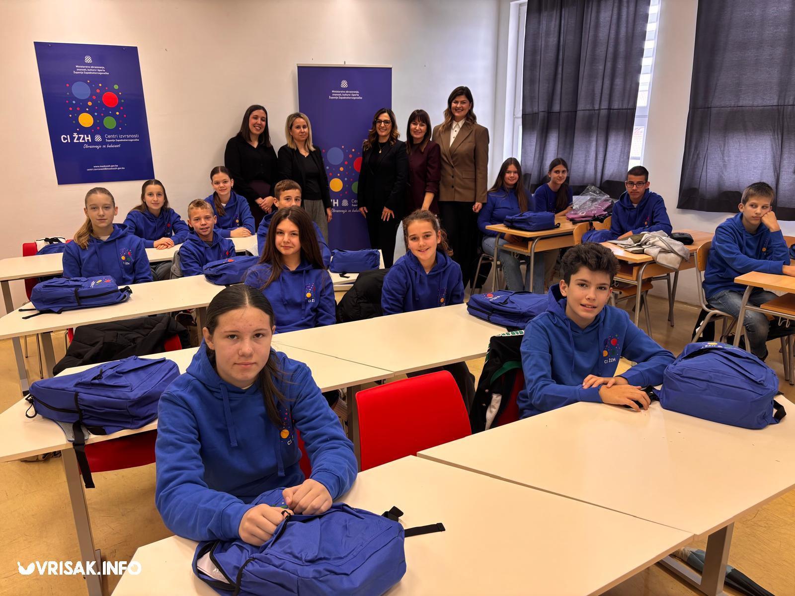 Otvoreni Centri izvrsnosti ŽZH Programi za darovite učenike počeli s radom