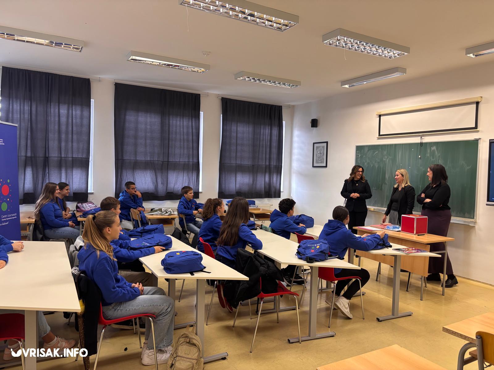 Otvoreni Centri izvrsnosti ŽZH Programi za darovite učenike počeli s radom