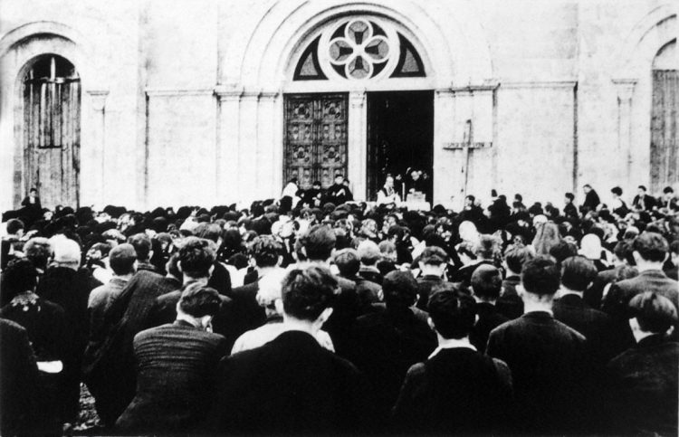 Iz prošlosti Širokog Brijega: Blagoslov misijskog križa 1939. godine