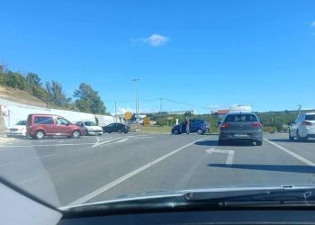 Prometna nezgoda kod benzinske AGS na u Ljubuškom, promet otežan
