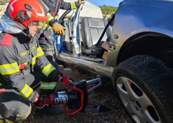 Šest profesionalnih vatrogasaca iz JVP Posušje na specijaliziranoj vježbi