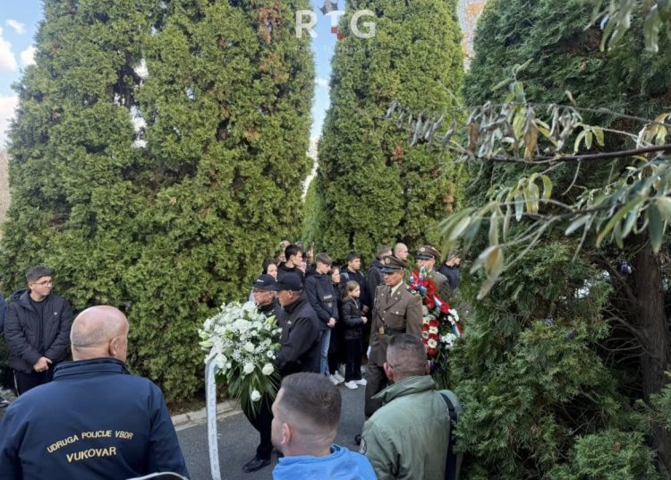 Posljednji ispraćaj Jean-Michela Nicoliera u Vukovaru: Život dao za Hrvatsku