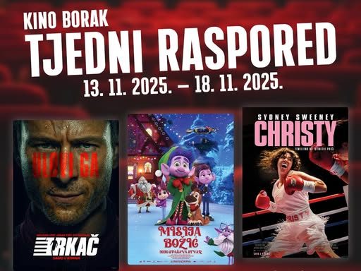 Kino Borak donosi tri nove filmske poslastice: Akciju, animaciju i biografsku dramu