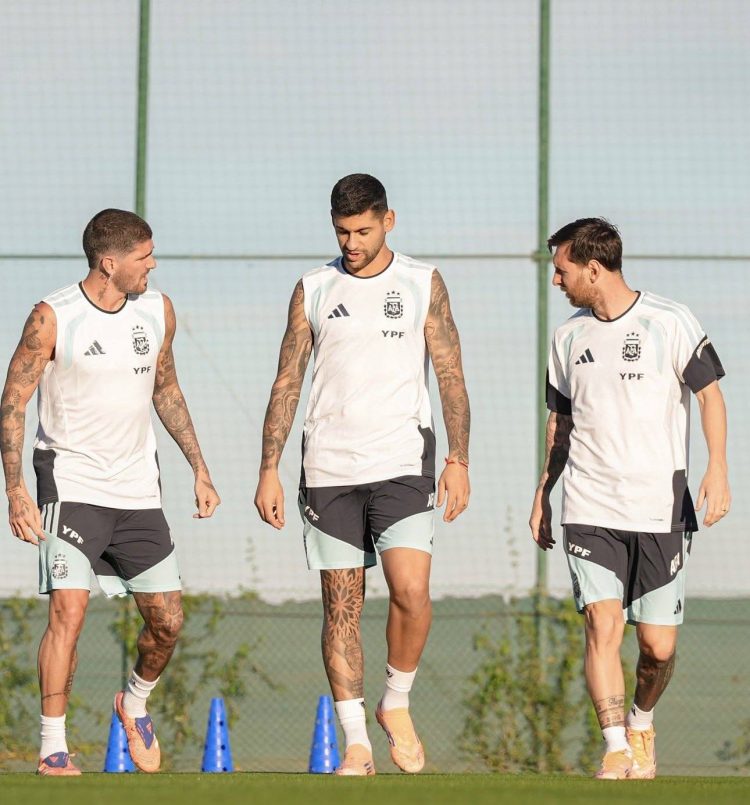 Trojica igrača Argentine propuštaju nadolazeću utakmicu zbog necijepljenosti
