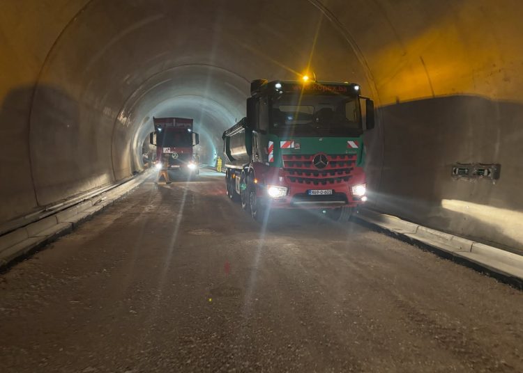 Završeno asfaltiranje kroz “Tunel Novi”: Dionica koja će rasteretiti kretanje vozila od Širokog Brijega prema južnom ulazu u Mostar