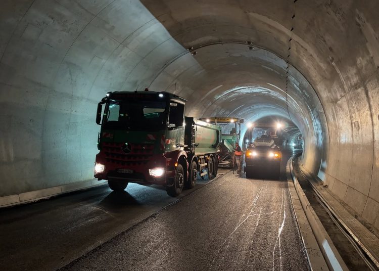 Završeno asfaltiranje kroz “Tunel Novi”: Dionica koja će rasteretiti kretanje vozila od Širokog Brijega prema južnom ulazu u Mostar